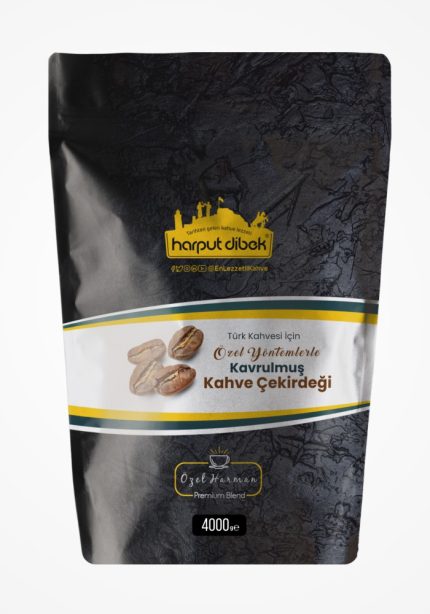 Türk Kahvesi Çekirdeği 4000g (Folyo Ambalaj)