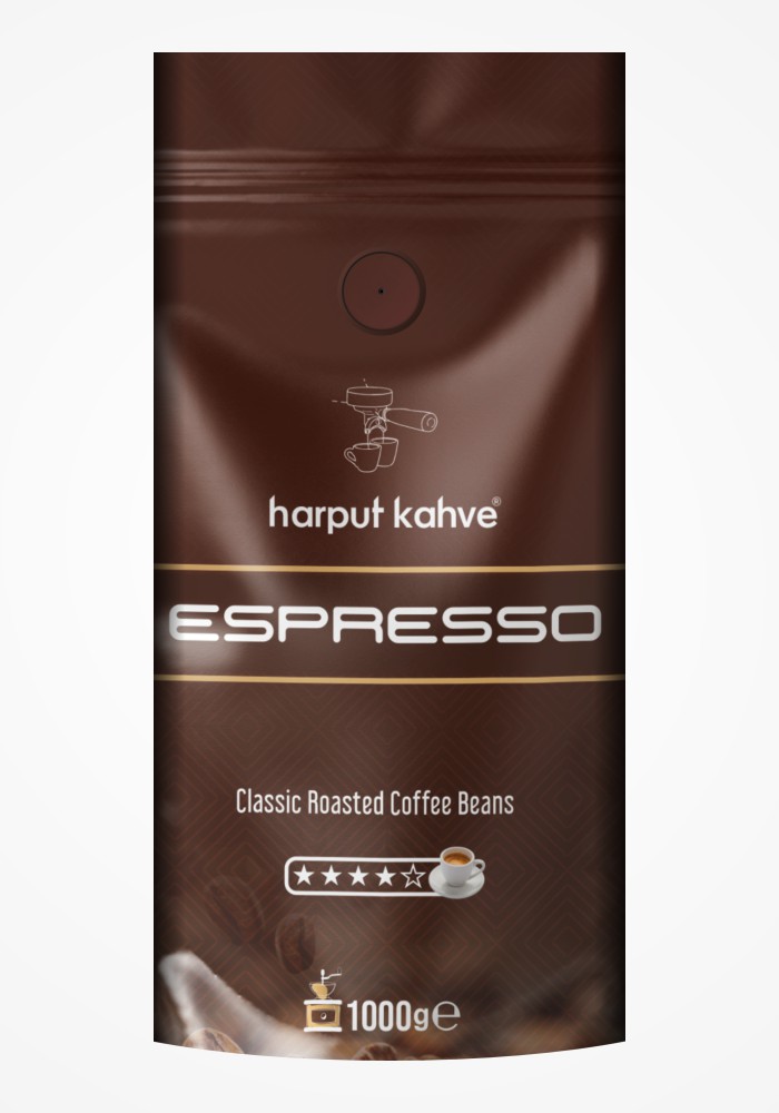 4c9cb66d33863f89.jpg Espresso Kahve Çekirdekleri Classic Roasted 1000g - Görsel 1