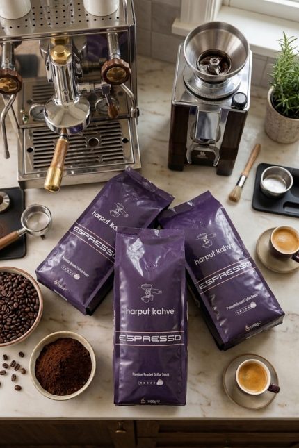 Espresso Kahve Çekirdekleri Premium Roasted 1000g - Görsel 5