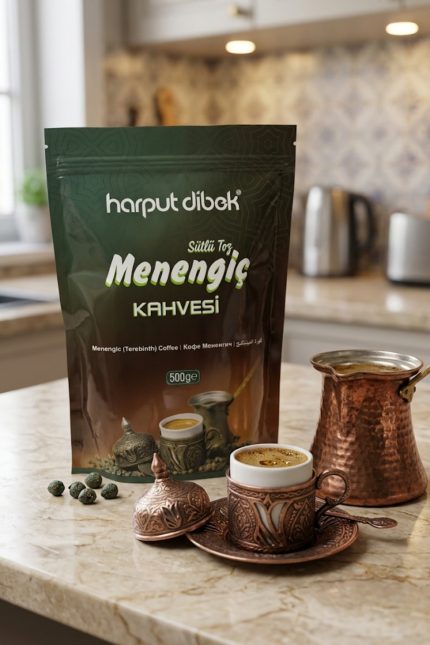 Sütlü Menengiç Kahvesi 500 gr Toz Çedene Kahvesi Hazır İçim Sütlü Kahve - Görsel 2