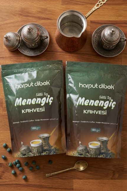 Sütlü Menengiç Kahvesi 1000 gr 2'li Paket Toplam 2 kg Çedene Kahvesi Toz - Görsel 3