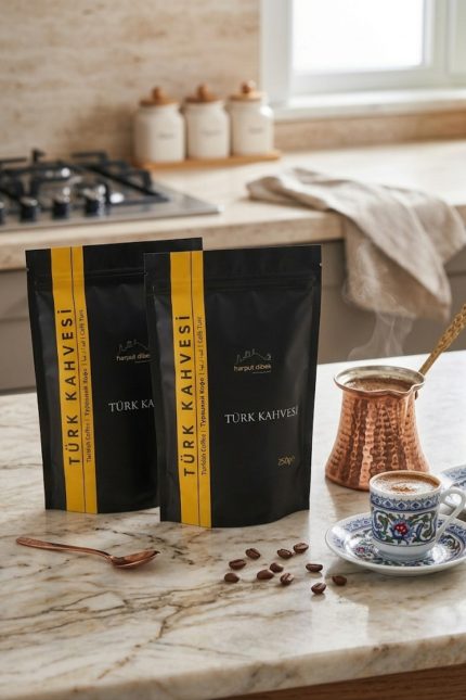 Türk Kahvesi 250 gr 2'li Paket Toplam 500 gr Öğütülmüş Kahve Geleneksel - Görsel 2
