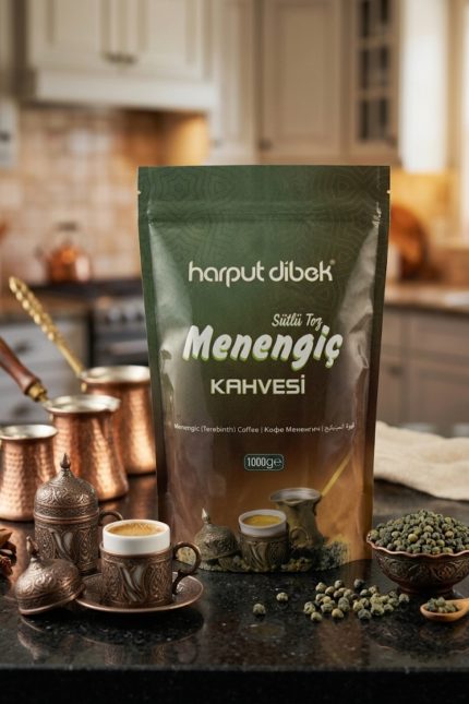 Sütlü Menengiç Kahvesi 1000 gr 1 kg Toz Çedene Kahvesi Hazır Sütlü Kahve - Görsel 2