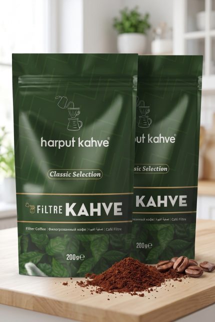 Harput Kahve Filtre Kahve 200 gr 2'li Paket Toplam 400 gr Öğütülmüş French Press Uyumlu - Görsel 3