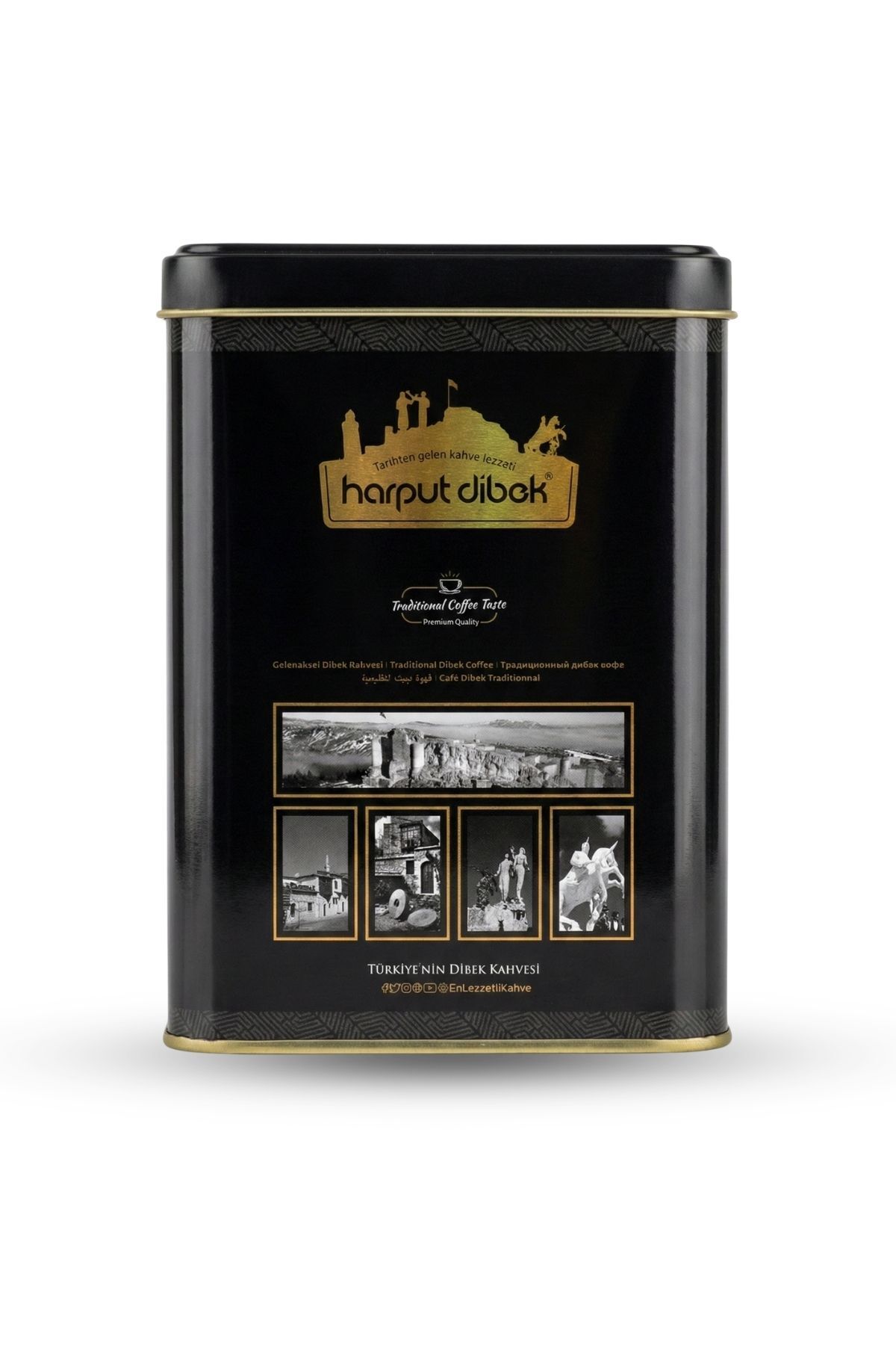 c1ee3cc8d45ff081.jpg Harput Dibek Kahvesi Teneke Kutu 250 gr - Görsel 1