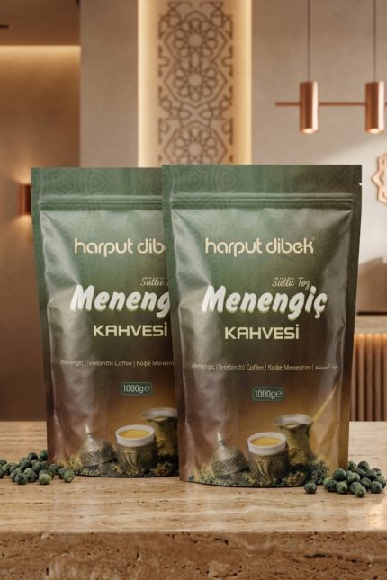 Sütlü Menengiç Kahvesi 1000 gr 2'li Paket Toplam 2 kg Çedene Kahvesi Toz - Görsel 2